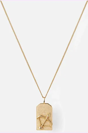 Jenny Zodiac Sagittarius -Plated Necklace
