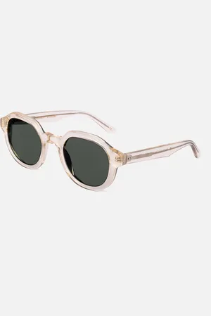 KAMO Palermo Acetate Round-Frame Sunglasses