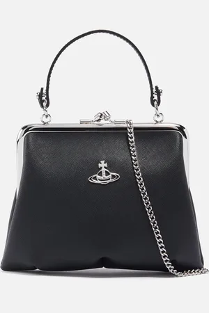 Vivienne Westwood Granny Faux Leather Frame Purse