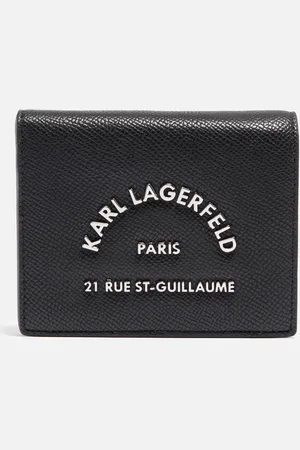 Karl Lagerfeld Rue St Guillaume Bifold Faux Leather Wallet