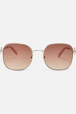 Le Specs Metamorphosis Metal Round-Frame Sunglasses