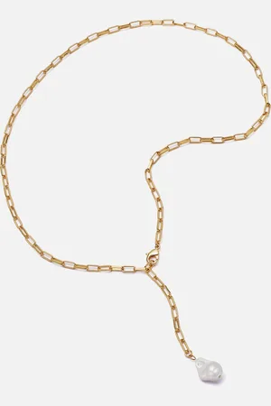 Daisy London X Polly Sayer Baroque -Plated Necklace
