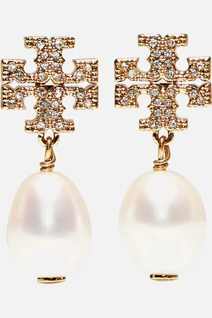 Tory Burch Kira 18K -Plated Pearl Earrings