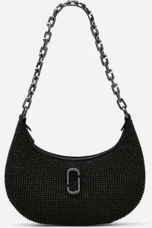 Marc Jacobs The Small Curve Rhinestone J Marc Shoulder Bag