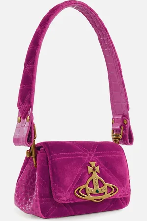 Vivienne Westwood Hazel Small Velour Handbag