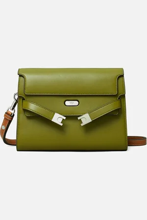 Tory Burch Lee Radziwill Leather Shoulder Bag