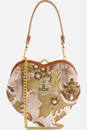 Vivienne Westwood Belle Heart Jacquard Frame Purse