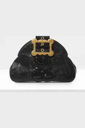 Vivienne Westwood Amy Patent Leather Shoulder Bag