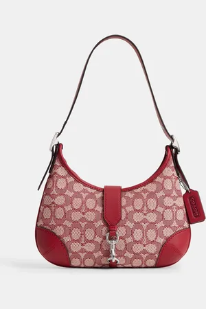 Coach Hamptons Jacquard Hobo Bag