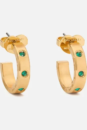Kate Spade Set In Stone -Tone Huggies