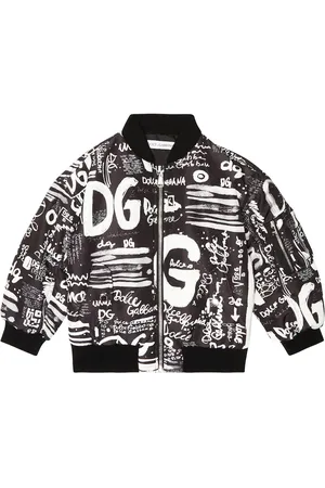 Logo bomber jacket