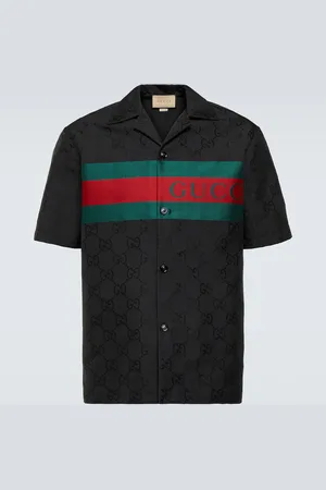 Gucci Short-Sleeved Shirts - Men : Formal & Smart Casual Shirts