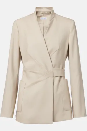 Max Mara Nereo wool, mohair, and silk blazer