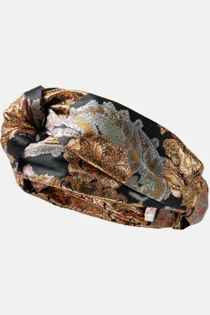 VALENTINO Jacquard lame headband
