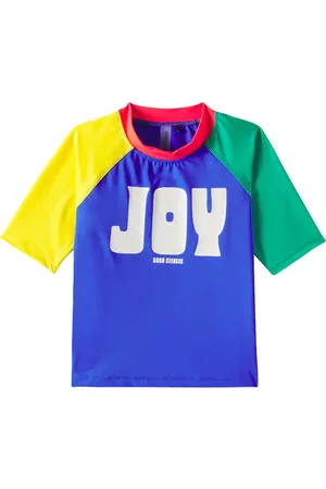 Bobo Choses Colorblock logo rashguard top