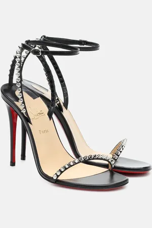 Christian Louboutin So Me embellished leather sandals