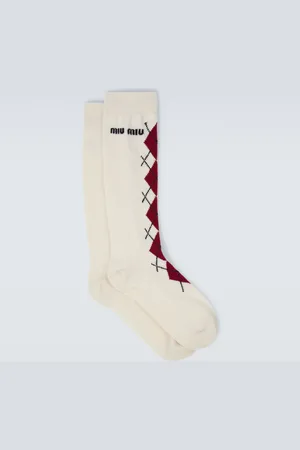 Miu Miu Wool and cashmere-blend socks