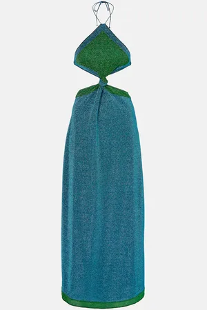 Oseree Lumiere cutout maxi dress