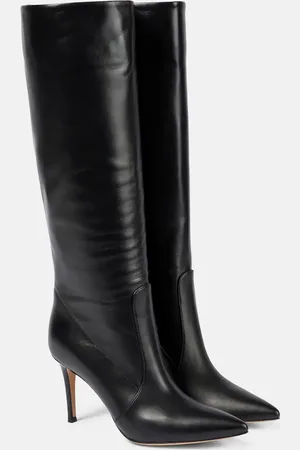 Gianvito Rossi Hansen 85 knee-high leather boots