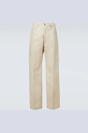 Rick Owens Geth linen twill wide-leg pants