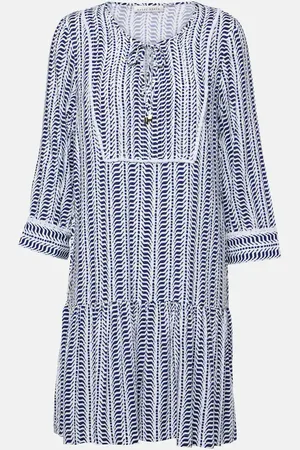 Heidi Klein Indigo Urchin tunic