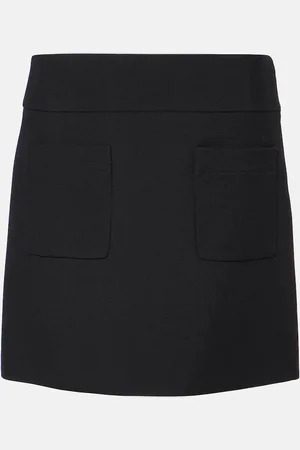 Chloé Wool crepe miniskirt