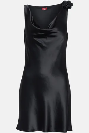 Staud Floral applique minidress