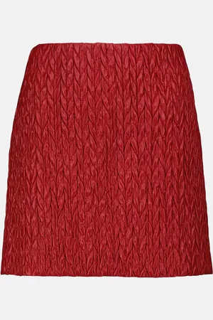 Miu Miu Quilted high-rise miniskirt