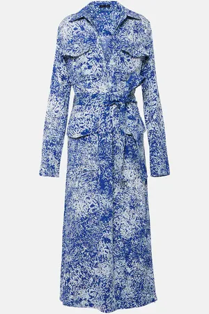 Proenza Schouler Vanessa printed shirt dress