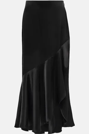 Ralph Lauren Satin maxi skirt