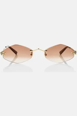 Cartier Panthere de Cartier geometric sunglasses