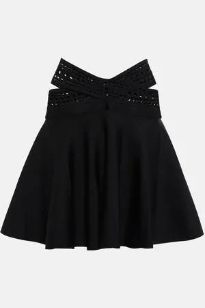 Alaïa AlaÃ¯a Vienne high-rise miniskirt