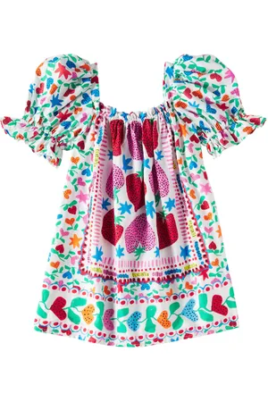 FÁBULA Printed cotton dress