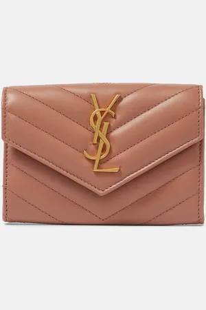 Saint Laurent Cassandre quilted leather wallet