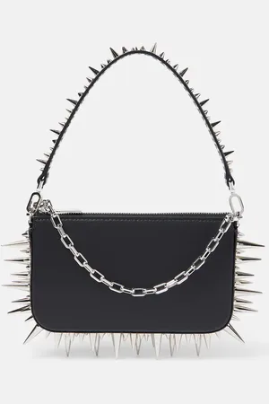 Christian Louboutin Loubila Mini spiked leather shoulder bag