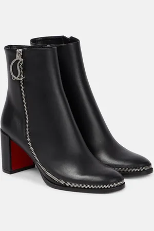 Christian Louboutin CL Zip leather ankle boots