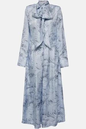 Stella McCartney Printed silk maxi dress