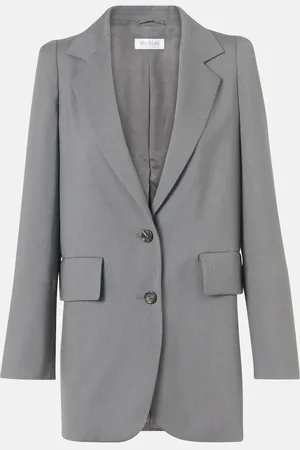 Max Mara Ebridi wool, mohair, and silk blazer