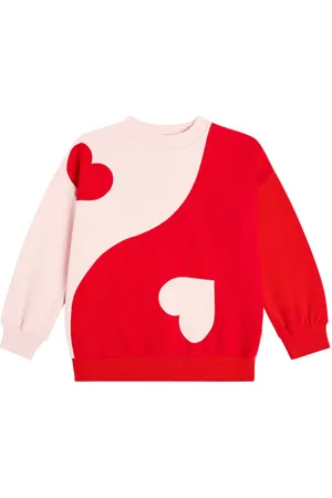 Molo Yin Yang Maxi printed cotton sweatshirt