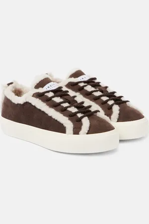 INUIKII Classic shearling-lined suede sneakers