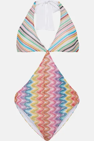 Missoni Zigzag lame swimsuit