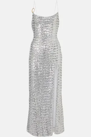 Oseree Pailettes sequined maxi dress