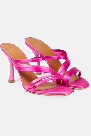 MALONE SOULIERS Satin sandals