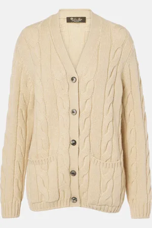Loro Piana Napier cashmere cardigan