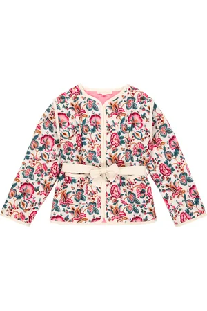 Louise Misha Teliani floral quilted jacket