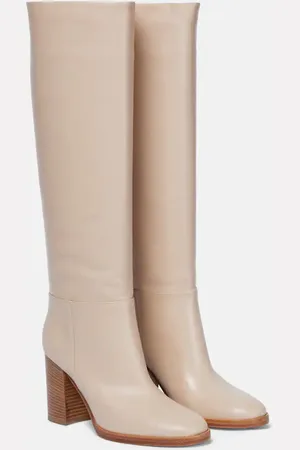 Gianvito Rossi Santiago leather knee-high boots