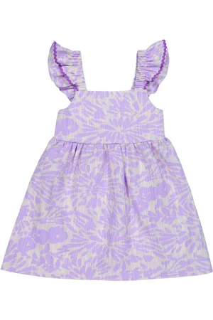 PAADE Katherine floral cotton-blend dress