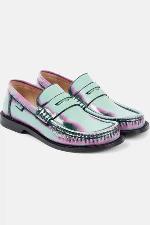 Loewe Campo leather penny loafers