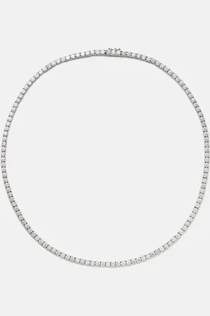 Anita Hepburn 18kt white gold choker with diamonds