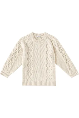 Liewood Callio cable-knit wool and cotton sweater